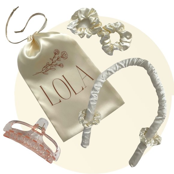 BRAND NEW - CUSTOMIZED LOLA HEATLESS SATIN HAIR CURLING FOAM ROLLER - Picture 5 of 9